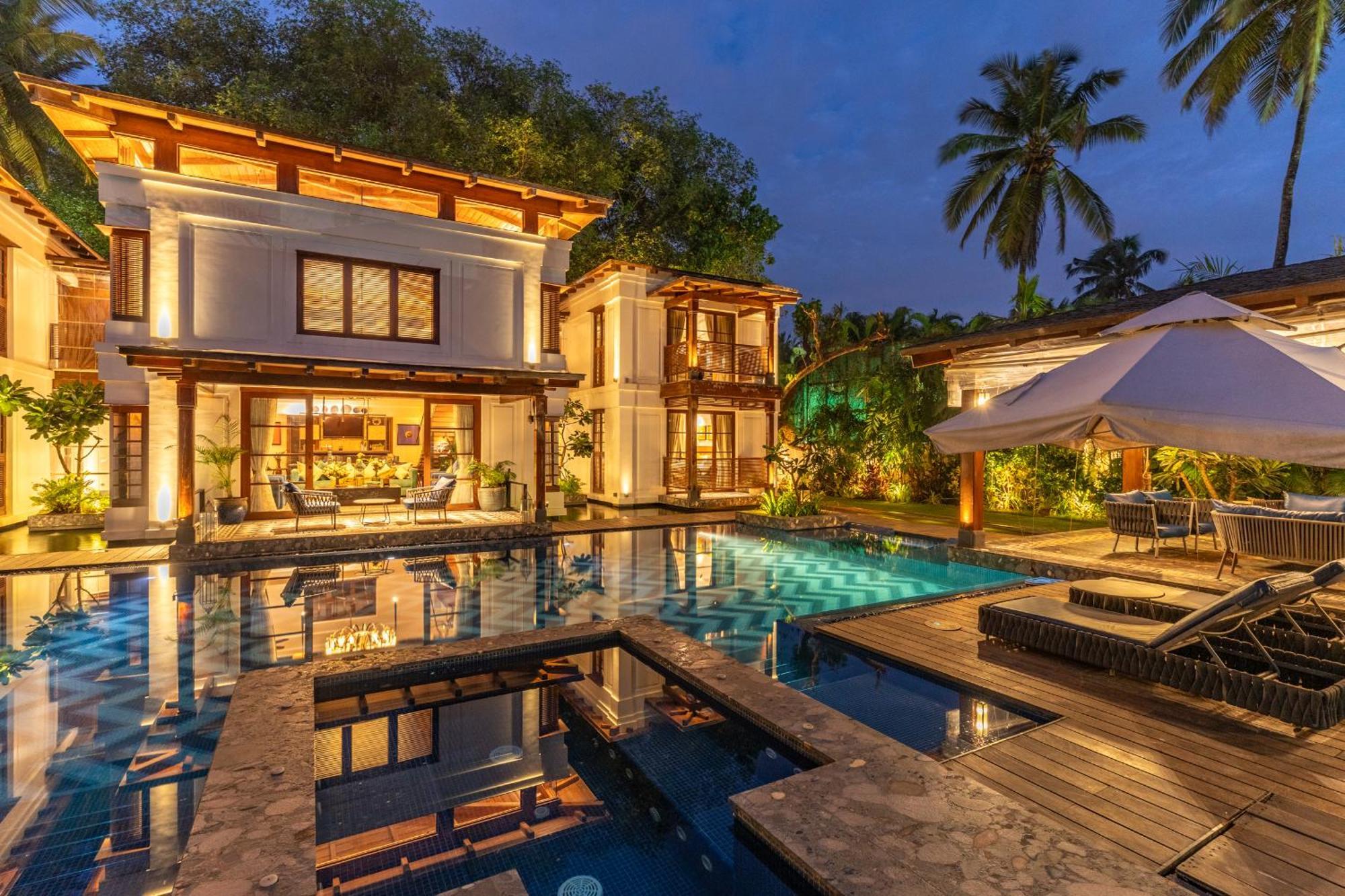 Azara Beach House - 5 Bhk Designer Villa, Candolim Beach Ngoại thất bức ảnh